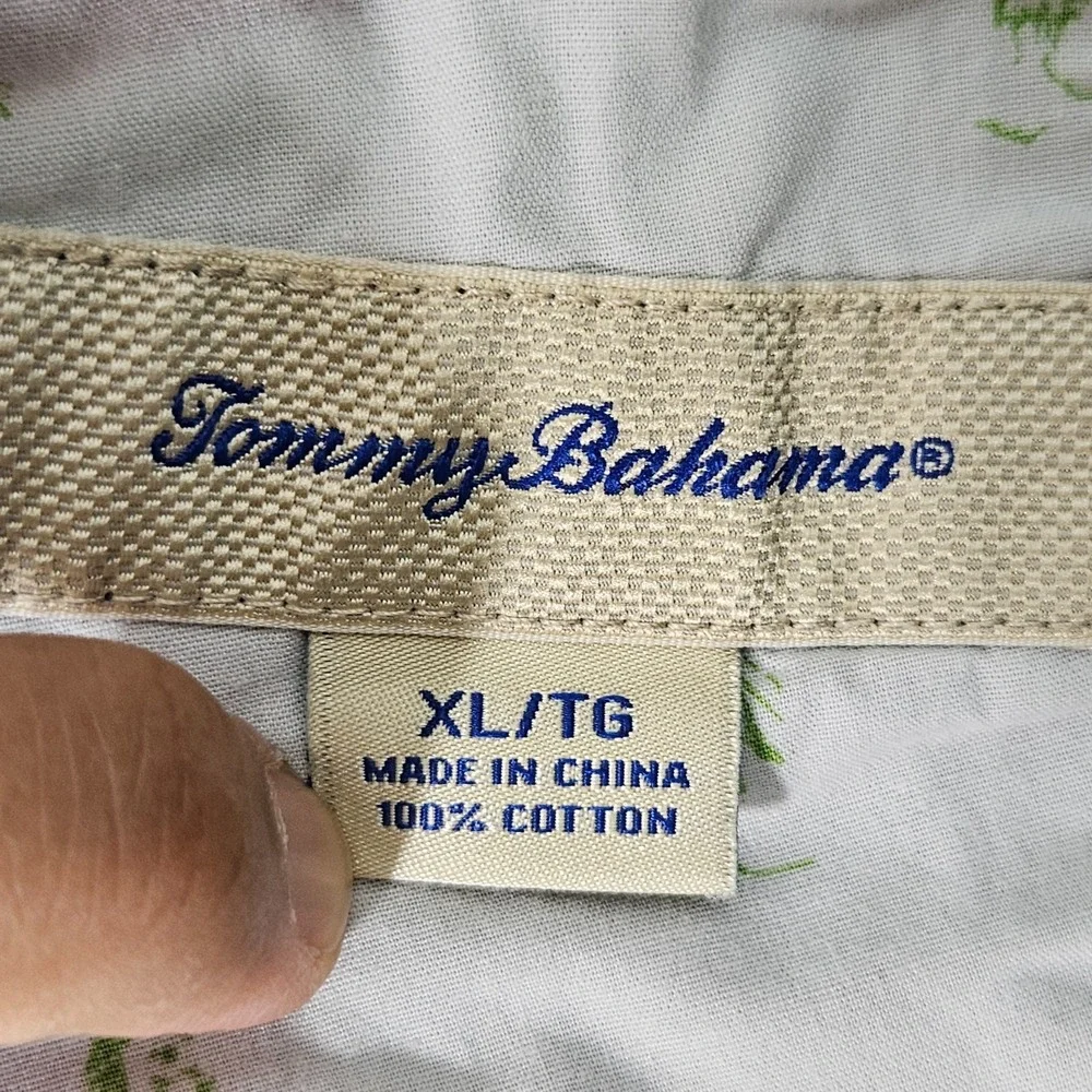 Tommy Bahama before completing